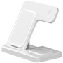 Z5G 3v1 skládací bezdrátový stojánek pro iPhone / Apple Watch / AirPods - 15W - bílý