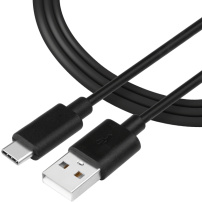 Tactical Smooth Thread nabíjecí a datový kabel - USB-A na USB-C - 1 m - černý