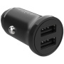 FIXED Smart Rapid Charge mini autonabíječka s porty 2x USB-A - 15W - černá