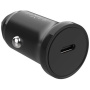 FIXED autonabíječka s portem USB-C - 20W - černá