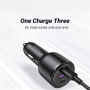 UGREEN autonabíječka s porty 2x USB-C / USB-A - 65W - černá