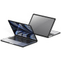 DUX DUCIS LCGM Series lesklý transparentní kryt pro MacBook Pro 14" - černý