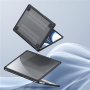 DUX DUCIS LCGM Series lesklý transparentní kryt pro MacBook Pro 14" - černý