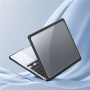 DUX DUCIS LCGM Series lesklý transparentní kryt pro MacBook Pro 14" - černý