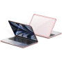 DUX DUCIS LCGM Series lesklý transparentní kryt pro MacBook Pro 14" - růžový