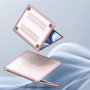 DUX DUCIS LCGM Series lesklý transparentní kryt pro MacBook Pro 14" - růžový
