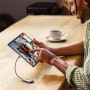 UGREEN 2v1 redukce se čtečkou karet - slot na SD / TF kartu na USB-C - tmavě šedá