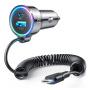 JOYROOM CL07 sada autonabíječky s porty USB-C / USB-A a kabelu USB-C - 72W - 1,6 m - černá