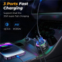 JOYROOM CL26 autonabíječka s porty 2x USB-C / USB-A - 70W - černá