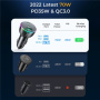 JOYROOM CL26 autonabíječka s porty 2x USB-C / USB-A - 70W - černá