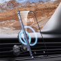 USAMS US-ZJ075 magnetický držák do auta do ventilační mřížky pro iPhone - černý