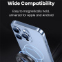 USAMS US-ZJ075 magnetický držák do auta do ventilační mřížky pro iPhone - černý