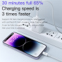 TOTUDESIGN HC-1 rychlonabíjecí adaptér s portem USB-C - 20W - bílý