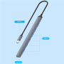 ADS-303C 7v1 hub - 7x USB-A na USB-C - šedý