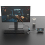 ONTEN UC123 5v1 hub - HDMI / USB-C / 3x USB-A na USB-C - petrolejový