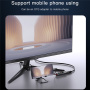 Yesido HB22 5v1 hub - HDMI / USB-C / 3x USB-A na USB-C - šedý