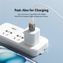 ESSAGER nabíjecí a datová redukce - USB-A na USB-C - tmavě šedá