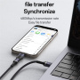 Yesido GS28 mini nabíjecí a datová redukce - Lightning na USB-C - černá