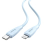 USAMS US-SJ717 nabíjecí a datový kabel - USB-C na Lightning - 1 m - růžový