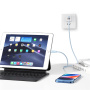 USAMS US-SJ717 nabíjecí a datový kabel - USB-C na Lightning - 1 m - růžový