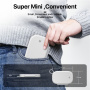 T5 3v1 bezdrátová MagSafe nabíječka pro iPhone / Apple Watch / AirPods - 15W - bílá