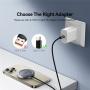 ESSAGER ES-WC11 Qi2 bezdrátová MagSafe nabíječka pro iPhone / AirPods - 15W - tmavě šedá