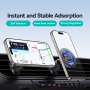 USAMS ZJ081 magnetický držák do auta do ventilační mřížky pro iPhone - modročerný