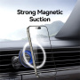 USAMS ZJ081 magnetický držák do auta do ventilační mřížky pro iPhone - modročerný