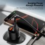 ESSAGER ES-CC19 autonabíječka s displejem a porty USB-C / USB-A - 140W - černá