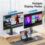 ESSAGER ES-OTG23 video redukce - HDMI na USB-C - tmavě šedá