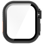 Pouzdro ve stylu Watch Ultra s tvrzeným sklem pro Apple Watch 42mm (Series 10 / 11) - černé