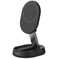 BELKIN Boost Charge Pro Qi2 skládací magnetický bezdrátový stojánek pro iPhone / AirPods - 15W - černý