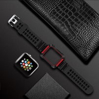 Totudesign pouzdro s řemínkem pro Apple Watch Ultra 49mm / 46mm / 45mm / 44mm / 42mm - červený