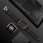 Totudesign pouzdro s řemínkem pro Apple Watch - 42mm - oranžový