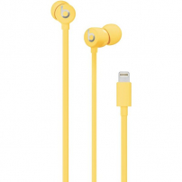 Beats urBeats3 originální sluchátka s konektorem lightning pro iPhone / iPad - žlutá