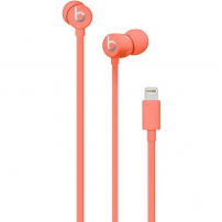 Beats urBeats3 originální sluchátka s konektorem lightning pro Apple zařízení - červená