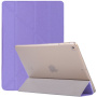 Hedvábné pouzdro s funkcí uspání a origami stojánkem pro iPad 9,7" (2017/2018) / Air 1 / 2 / Pro 9,7" - fialové