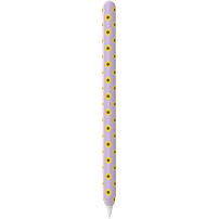AhaStyle silikonový obal se vzorem slunečnic pro Apple Pencil 2. generace / Pro - fialový