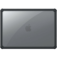 DUX DUCIS LCGM Series lesklý transparentní kryt pro MacBook Air 13" (A2681 / A3113 / A3240 / A3449) - černý