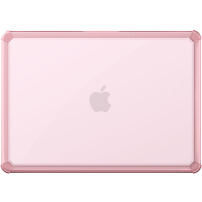 DUX DUCIS LCGM Series lesklý transparentní kryt pro MacBook Pro 13" (A1706 / A1708 / A1989 / A2159) - růžový