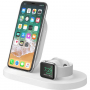 Belkin BOOST UP nabíjecí stanice pro iPhone / Apple Watch - bílá
