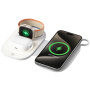 T5 3v1 bezdrátová MagSafe nabíječka pro iPhone / Apple Watch / AirPods - 15W - bílá