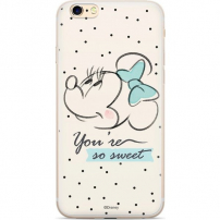 Plastový kryt Minnie pro iPhone 6 Plus / 7 Plus / 8 Plus - bílý