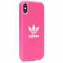 ADIDAS originální kryt z tvrdého plastu pro iPhone XR - růžový