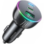 JOYROOM CL26 autonabíječka s porty 2x USB-C / USB-A - 70W - černá