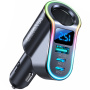 JOYROOM CL21 autonabíječka s porty 2x USB-C / USB-A a rozdvojkou zásuvky zapalovače - 150W - černá