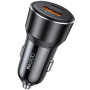 Yesido Y64 autonabíječka s porty USB-C / USB-A - 50W - černá
