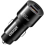 ESSAGER ES-CC14 autonabíječka s porty USB-C / USB-A / Lightning - 45W - černá