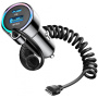 JOYROOM CL07 sada autonabíječky s porty USB-C / USB-A a kabelu USB-C - 72W - 1,6 m - černá