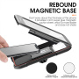 WEST BIKING univerzální magnetické voděodolné pouzdro s držákem na kolo a motorku na řídítka pro iPhone - černé